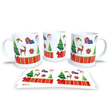 Imagem de Canecas de Porcelana Personalizadas 4 - Estampa Sublimada, Mod.77