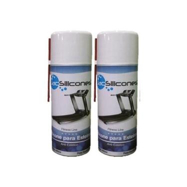 Imagem de 2 Silicone Lubrificante Para Esteira Elétrica Jac 480Ml