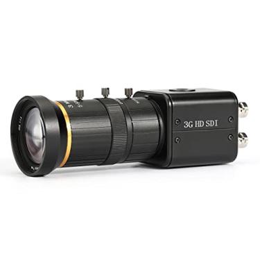 Imagem de SDTNOVA Câmera 3G-Sdi Hd 1080 @ 60/50/30/25P, 1080 @ 60/50I Hd Digital Cctv Câmera de Segurança, 1/2,8 "Cmos de Alta Sensibilidade 5-50Mm Lente Varifocal Manual de 3Mp, Adaptador Dc12V e Cabo Sdi Grát