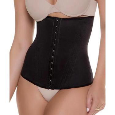 Imagem de Cinta Modeladora Faixa 12 barbatanas Afina Cintura TOP (M01) - Fanátic