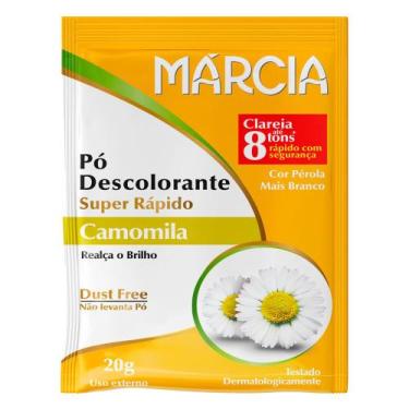 Imagem de Pó Descolorante Márcia Super Rápido Camomila 20g - MARCIA