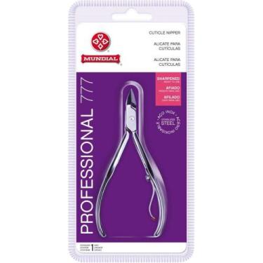 Imagem de Alicate para Cutícula PRO-INOX com Mola - Mundial