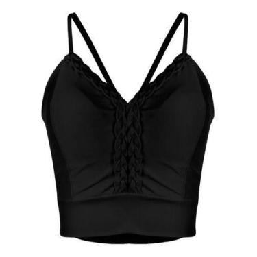 Imagem de Kit Com 10 Cropped Com Bojo. Atacado Cores e Modelos Variados - TLT, Ú