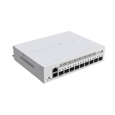 Imagem de Mikrotik CRS310-1G-5S-4S+ em 5 portas SFP, 4 portas SFP+ e 1 porta Gigabit Ethernet