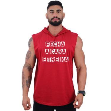 Imagem de Regata Longline com Touca Masculina MXD Conceito Fecha a Cara e Treina