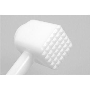 Imagem de Martelo De Carne Profissional Polietileno Pronyl 25cm Oferta, Branco