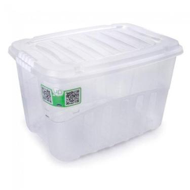 Imagem de Caixa organizadora box alta cristal 2759 29L Plasútil - Plasutil