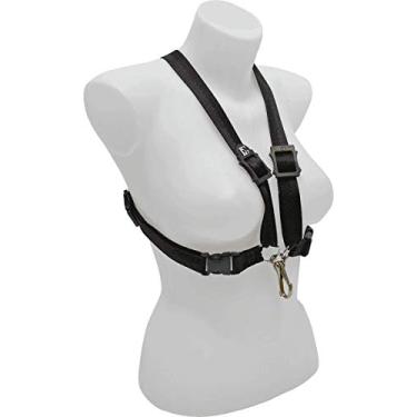 Imagem de BG S44MSH XL Arnês feminino para saxofone alto e tenor e barítono com gancho de pressão de metal
