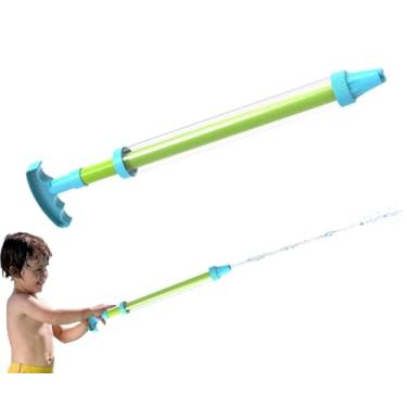 Imagem de Arminha Lança Água Tubo Pistola de Água Infantil Grande 67cm