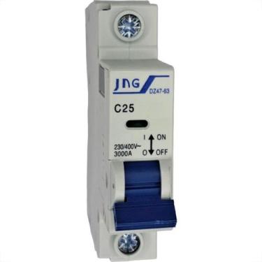 Imagem de Disjuntor Jng ''Din'' Unipolar 12077 - 25A. C