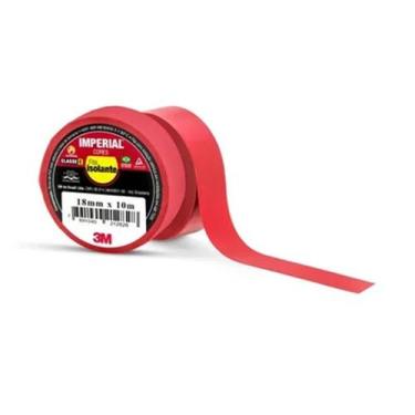 Imagem de Fita Isolante 3M Imperial Vermelha 18 mm x 20 m 3M