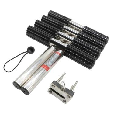 Imagem de Jecoupoon Escada dobrável para barco com 4 degraus, aço inoxidável, 316, pontão, escada, para barco marinho, doca, piscina