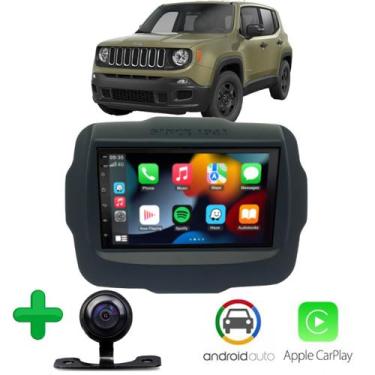 Imagem de Kit Multimidia Android Jeep Renegade 2019 2020 2021 2022 2023 7 Pol Or