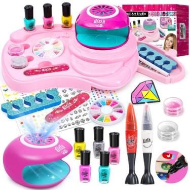 Imagem de Conjunto de Esmaltes Combaybe Kids para Meninas (7-12 anos) - Kit de A