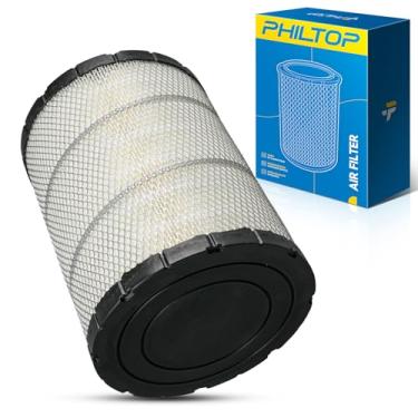 Imagem de PHILTOP Filtro de ar do motor 46637 compatível com Donaldson B085011, Baldwin PA2818 Fleetguard AH1141 Fram CA6818 Wix 46637 Napa 663