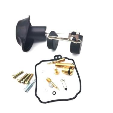 Imagem de Kit de reparo de carburador de motocicleta com peças de reposição de junta flutuante de êmbolo para YM Virago 250 XV250