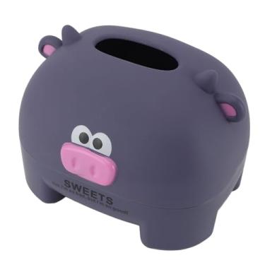 Imagem de Caixa de Papel de Lenço de Lenço de Papel de Desenho Animado (Vaca roxa)