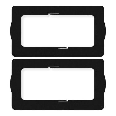 Imagem de Kit 2 Presilha Mola Plana De Aço Fixa Visor Mascara De Solda 103 - CAR