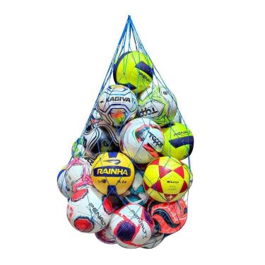 Imagem de Saco Rede Expositor Para Guardar 35 Bolas Futebol Vôlei