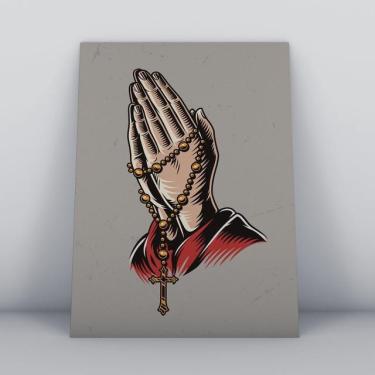 Imagem de Quadros tac Religião Cristã 029 - 20x30cm, mdf, Colorido