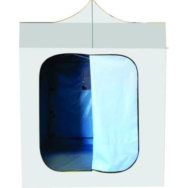 Imagem de Tenda Sanfonada Camping 3x3 PVC Vinílica - Goiania Tendas, Branco