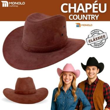 Imagem de Chapéu Country Feminino Masculino Festa Junina Caipira Rodeio Unissex 