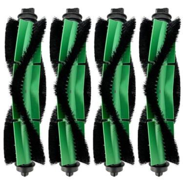 Imagem de ECOMAID Pacote com 4 escovas de rolo de borracha multisuperfícies de substituição compatíveis com iRobot Roomba Combo Essential 105, Q0120, Y0140, Q0520, Q011, Y0110, aspirador de pó