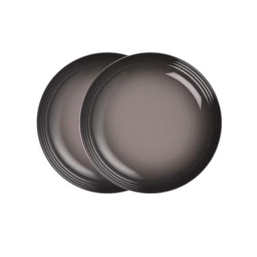 Imagem de Jogo de 2 Pratos Fundos de Cerâmica 22 cm Flint