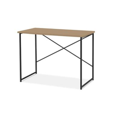 Imagem de Aparador Steel 76 cm Estilo Industrial com Pés em Aço Preto/fendi