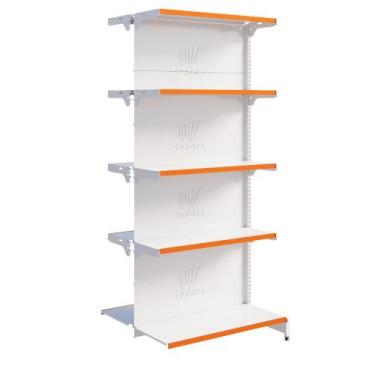 Imagem de Gôndola Para Supermercados Fit Centro 1 Continuação 1,70m Porta Preço 