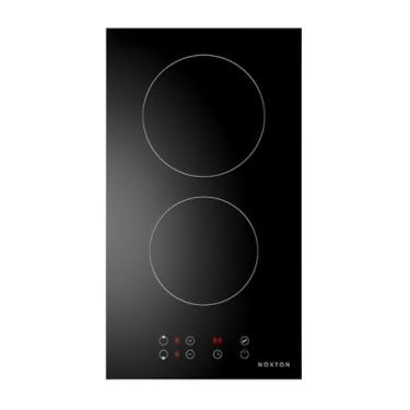 Imagem de Cooktop Indução 2Bocas 30cm Preto, Vidro Cerâmico Chinês, Controle Touch - 220-240V