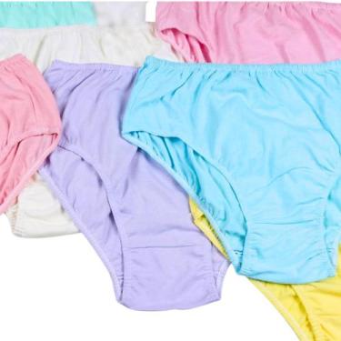 Imagem de Kit 10 Calcinha Calçola Para Senhoras Plus Size Feminino Conforto Algo