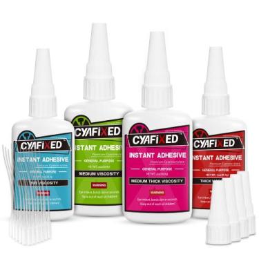 Imagem de Adesivo de cianoacrilato líquido Super Glue, seguro para alimentos, 20