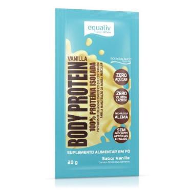 Imagem de Body Protein Equaliv Sabor Vanilla 20g
