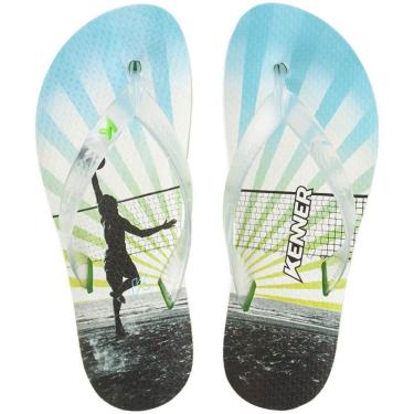 Imagem de Chinelo Kenner Summer Vôlei Masculino - Azul e Verde