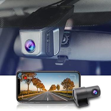 Imagem de Fitcamx Câmera de painel frontal 4K + traseira 1080P para modelos de veículos Honda 2011-2024 (luz de cúpula losango), visual de fábrica OEM, gravação de loop duplo, WiFi e aplicativo, sensor G, fácil