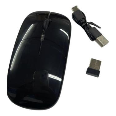 Imagem de Mouse Sem Fio Wireless USB 2.4GHz – Compacto e Prático