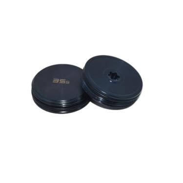 Imagem de TokongsenXizali 2 peças de pesos ajustáveis para Callaway Odyssey Ai-ONE compatível com opções de 5 g, 10 g, 15 g, 20 g, 25 g, 30 g, 35 g (2 peças 35 g)