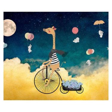 Imagem de Papel de Parede Adesivo Infantil Safari Circo Quarto Menino Menina - 6