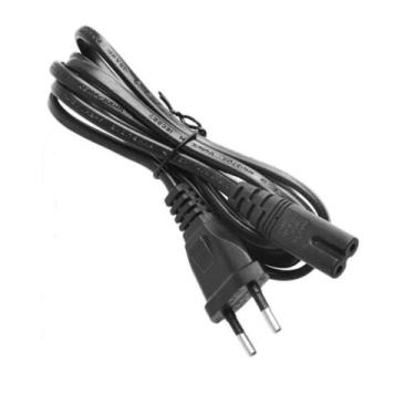 Imagem de Cabo de Força Energia Bipolar Radio Ps2 Ps3 Ps4 Impressora 1.8 metros 