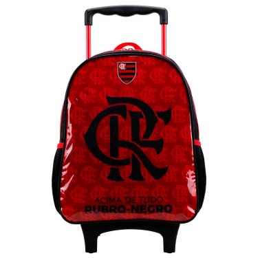 Imagem de Mochila com Rodas 14 do  Flamengo X 11911 Artigo Escolar XERYUS IMPORTACAO E