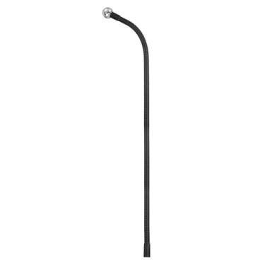 Imagem de PATIKIL Pescoço de ganso flexível ajustável de 50 cm com conector de junta esférica de 17,4 mm, rosca fêmea UNC de 1/10.2 cm-20 para luzes de selfie, suporte de tripé, preto