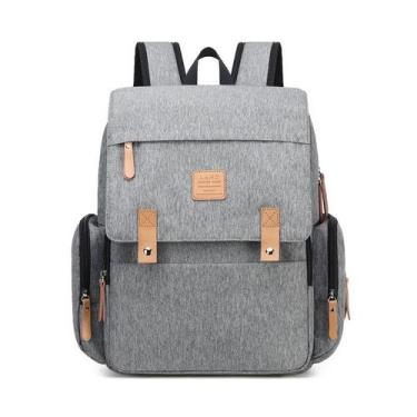 Imagem de Mochila maternidade land luxury cinza