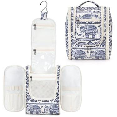 Imagem de Bolsa de higiene suspensa Narwey Travel Makeup Organizer Women