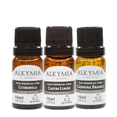 Imagem de Kit Ambiente Purificado - Óleos Essenciais Alkymia D Grandha