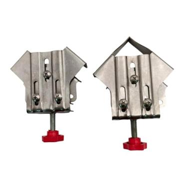 Imagem de Fenteer 2x Grampos de canto Grampos de quadro de ângulo reto para serviços pesados ​​ de canto para marcenaria para unir molduras de móveis faça você mesmo