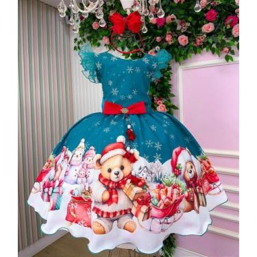 Imagem de Vestido Marie Floco De Neve Verde - Natal Encantado, Apple, 8