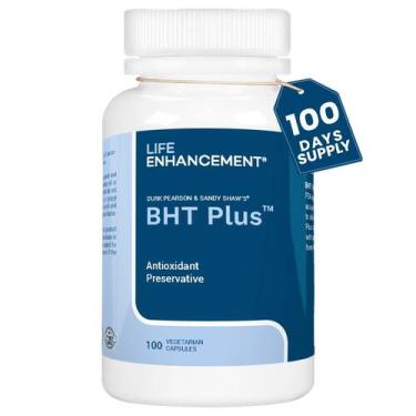 Imagem de Suplemento Life Enhancement BHT Plus Antioxidante 180 mg BHT