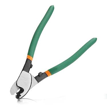 Imagem de Cortadores de cabos, alicate de corte de cabo de alta alavancagem de 20 cm, corda de descascador de fios multifuncional elétrica resistente