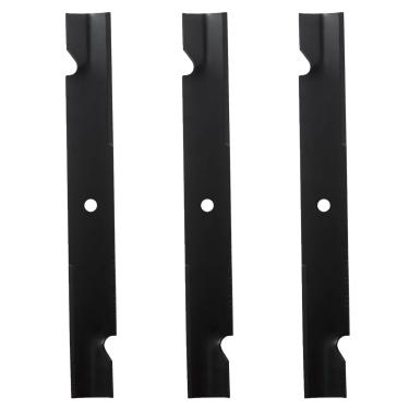 Imagem de 038-6050-00 Conjunto de lâminas de corte de alta elevação para cortador de grama Bad Boy Exmark Gravely Hustler Toro 152.4 cm, substitui 038-2007-00 038-6060-00 038-6002-00, compatível com ZT60 CZT60